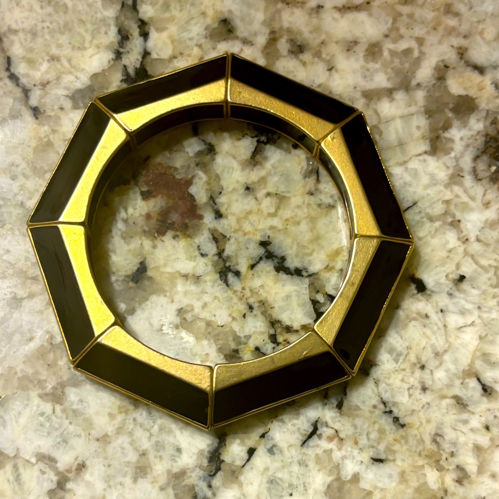 Chico’s Black and Gold Bracelet